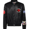 Jeffhamilton-X-Toronto-Raptors-Full-Black-Leather-Jacket