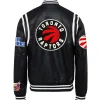 Jeffhamilton-X-Toronto-Raptors-Vegan-Black-White-Leather-Jacket
