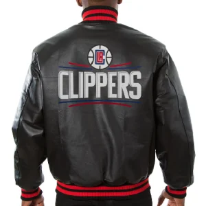 Los-Angeles-Clippers-Bomber-Varsity-Leather-Jacket