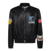 Memphis-Grizzlies-Jeff-Hamilton-Full-Leather-Jacket-Black