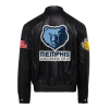 Memphis-Grizzlies-Jeff-Hamilton-Full-Leather-Jacket-Black