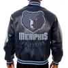 Memphis-Grizzlies-Leather-Varsity-Navy-Jacket