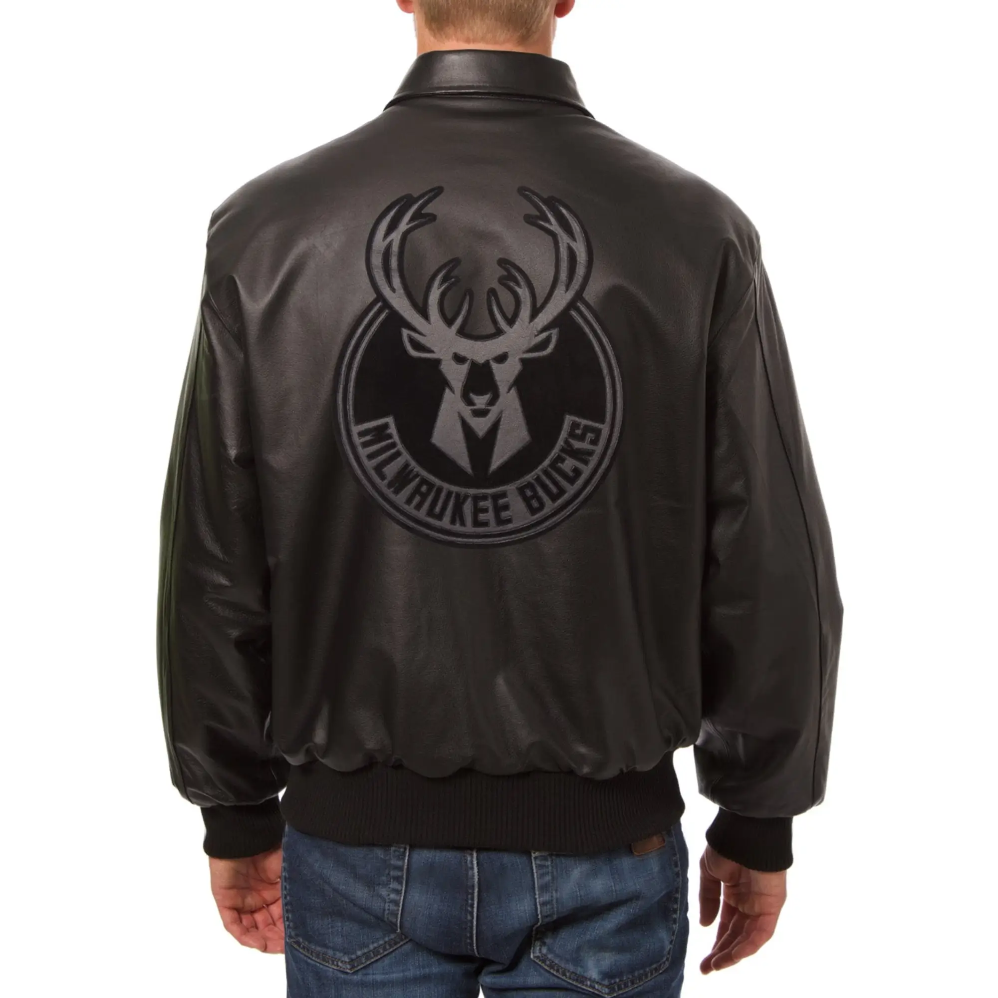 Milwaukee-Bucks-Bomber-Varsity-Leather-Jacket