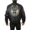 Milwaukee-Bucks-Domestic-Black-Team-Color-Leather-Jacket