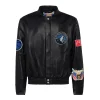 Minnesota-Timberwolves-Jeff-Hamilton-Logo-Full-Leather-Jacket-Black