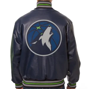 Minnesota-Timberwolves-Leather-Varsity-Navy-Jacket