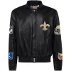 New-Orleans-Saints-Jeff-Hamilton-Leather-Varsity-Jacket
