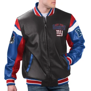 New-York-Giants-G-III-Sports-by-Carl-Banks-Full-Zip-Varsity-Leather-Jacket-