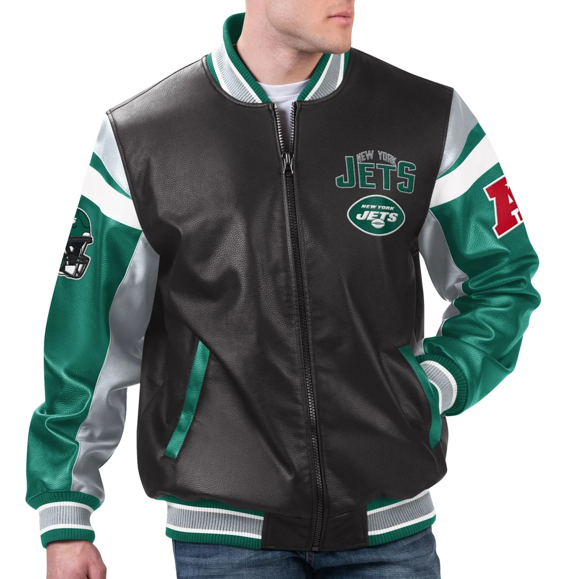 New-York-Jets-G-III-Sports-by-Carl-Banks-Full-Zip-Varsity-Leather-Jacket