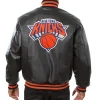New-York-Knicks-Black-Leather-Varsity-Jacket
