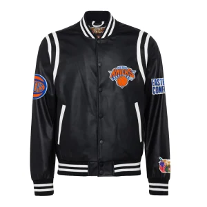 New-York-Knicks-Leather-Varsity-Jacket-Black
