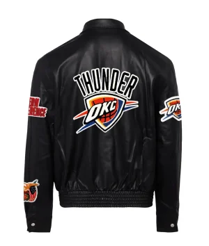Oklahoma-City-Jeff-Hamilton-Thunder-Full-Black-Leather-Jacket