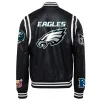 Philadelphia-Eagles-X-Jeff-Hamilton-Black-Full-Snap-Jacket