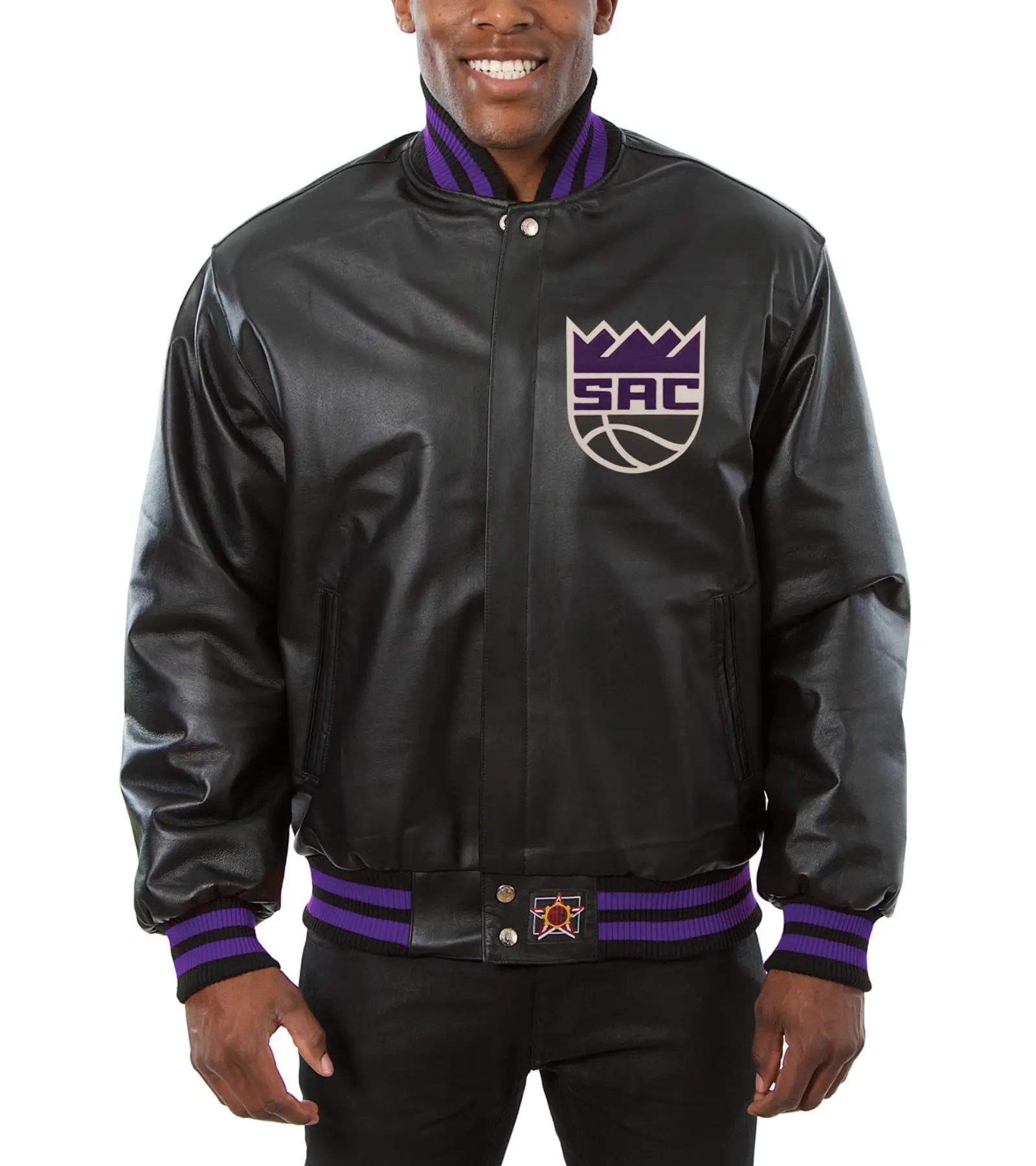 Sacramento-Kings-Domestic-Team-Black-Leather-Jacket