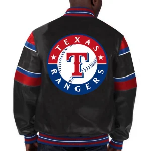 Texas-Rangers-Full-Snap-Black-Leather-Varsity-Jacket