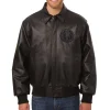 Dallas Mavericks Tonal Leather Jacket