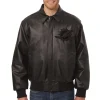 Miami Dolphins Tonal Leather Jacket