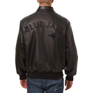 Toronto Blue Jays Tonal Leather Jacket