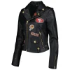 san francisco 49ers women's black jacket