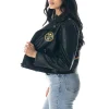 women’s denver nuggets black jacket