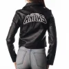women’s new york knicks moto jacket