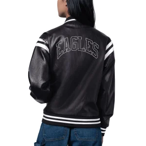 Alternative view of Woman’s Philadelphia Eagles High Heat Black Jacket