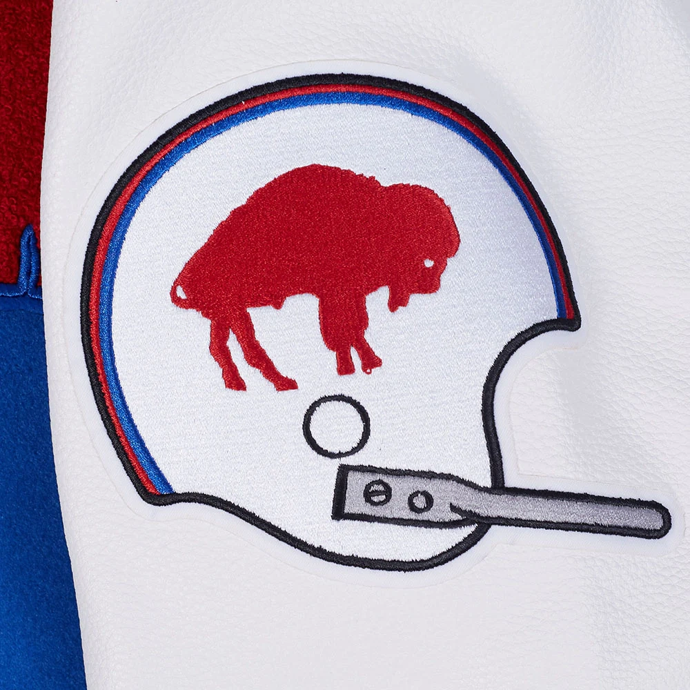 Buffalo Bills Best of Men’s Rib Wool Varsity Jacket - Image 7
