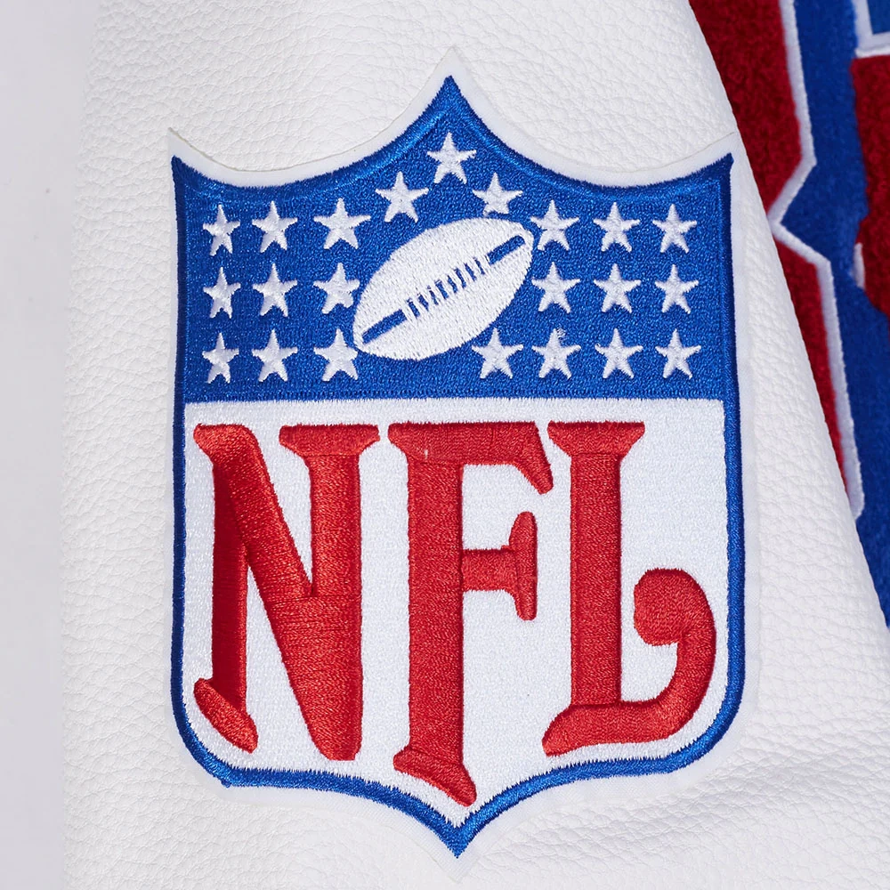 Buffalo Bills Best of Men’s Rib Wool Varsity Jacket - Image 6