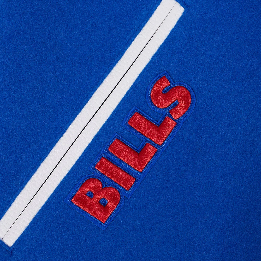 Buffalo Bills Best of Men’s Rib Wool Varsity Jacket - Image 8