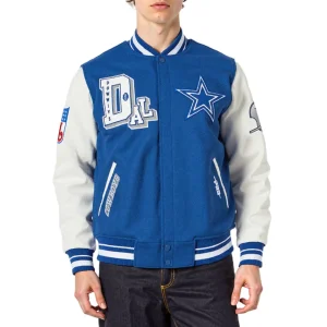Dallas Cowboys Best of Men’s Blue & White Varsity Jacket