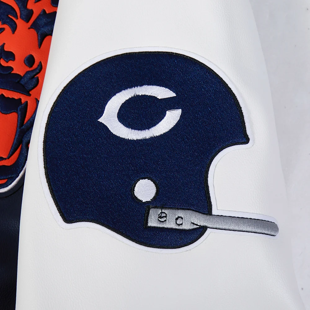 Chicago Bears Best of Men’s Leather Varsity Jacket - Image 8