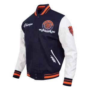 chicago bears team badge rib jacket