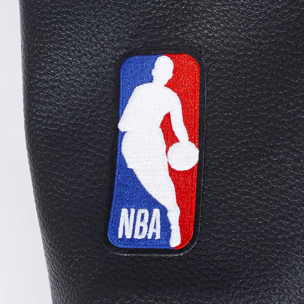 Chicago Bulls Diy Pick Stitch Red Varsity Jacket - Image 6