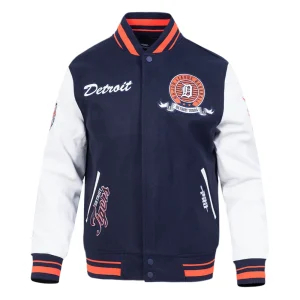 detroit tigers team badge jacket