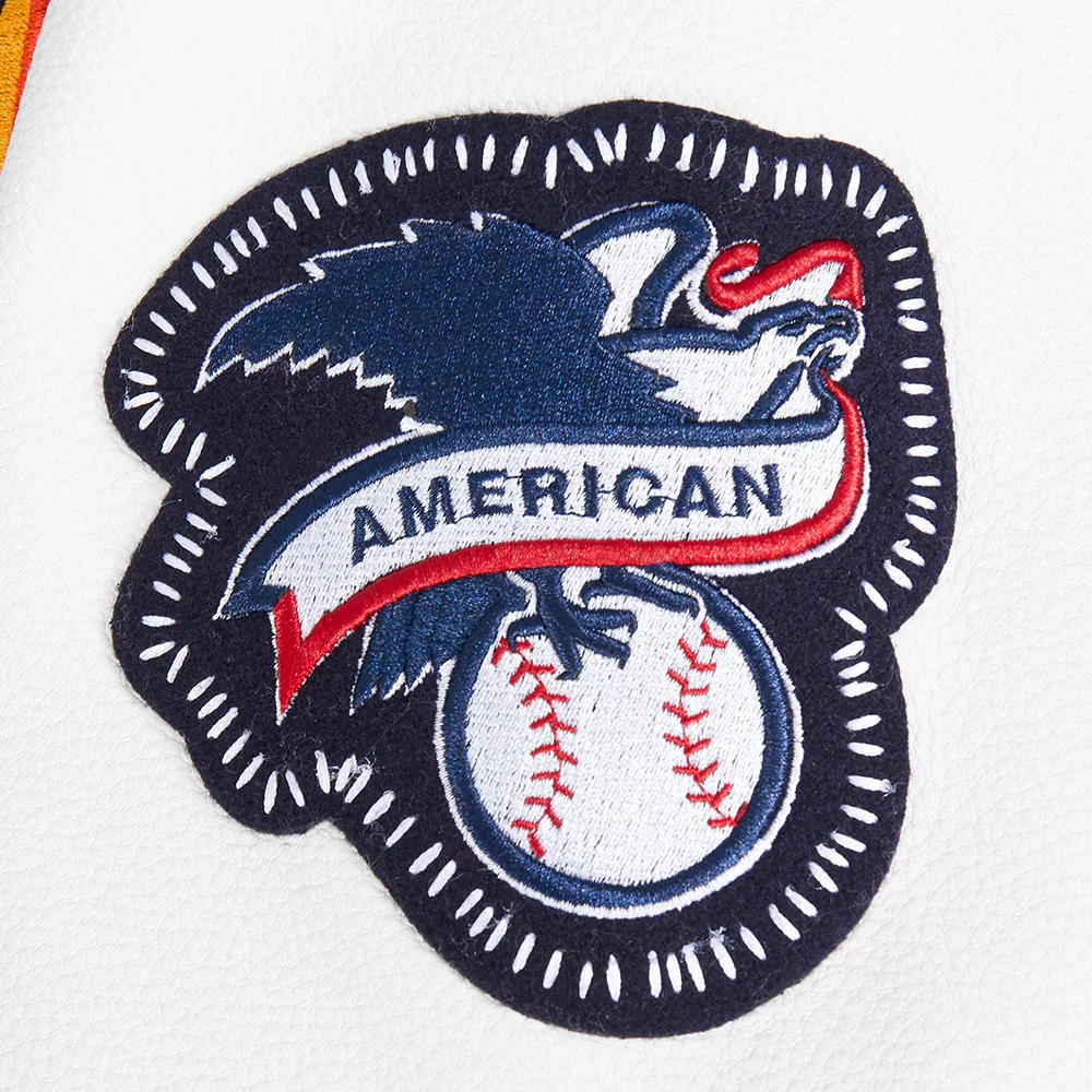 Houston Astros Diy Pick Stitch Navy Varsity Jacket - Image 8