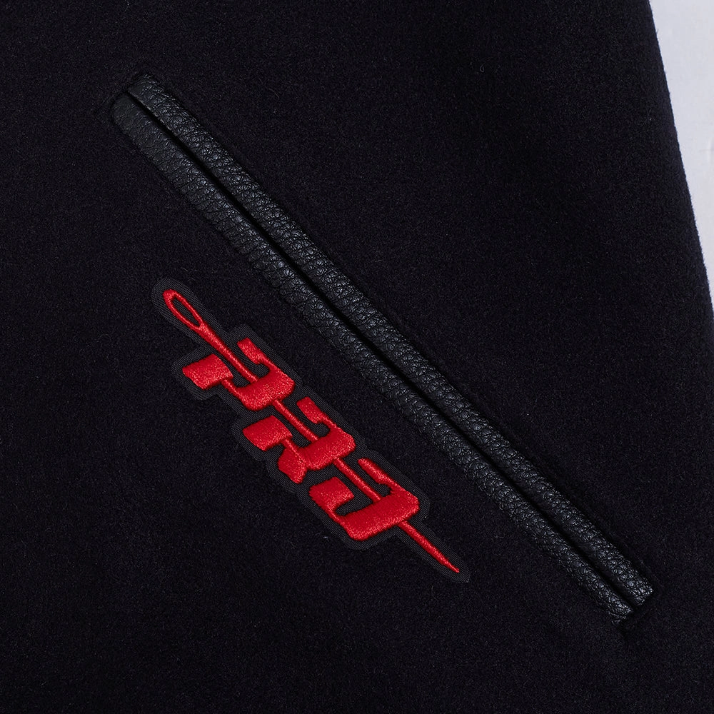 San Francisco 49ERS Best of Men’s Black Varsity Jacket - Image 5