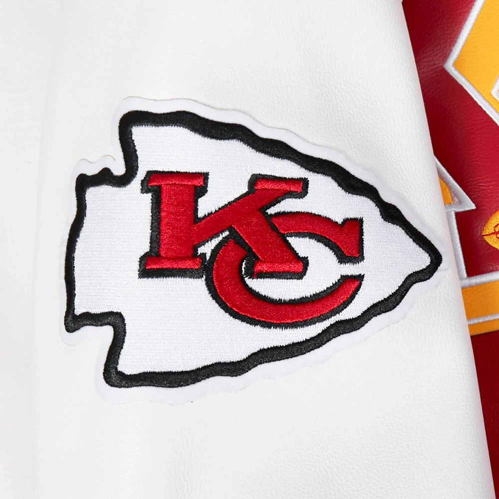 Kansas City Chiefs Best of Men’s Leather Varsity Jacket - Image 8