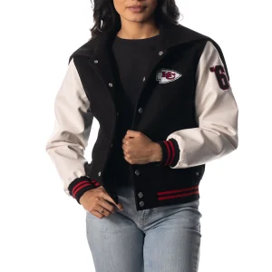 Kansas City Chiefs Women’s Sailor Hooded Varsity Jacket