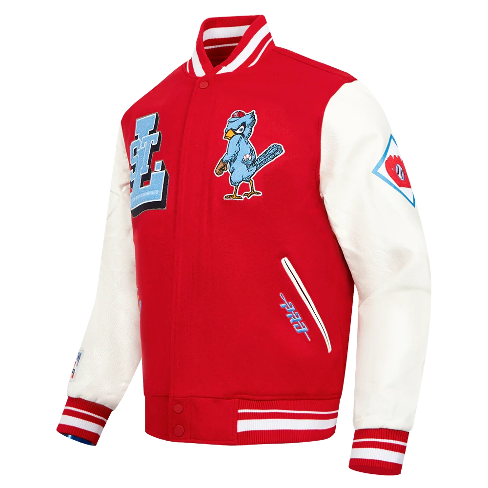 St. Louis Cardinals Best Of Men’s Red & White Varsity Jacket - Image 2