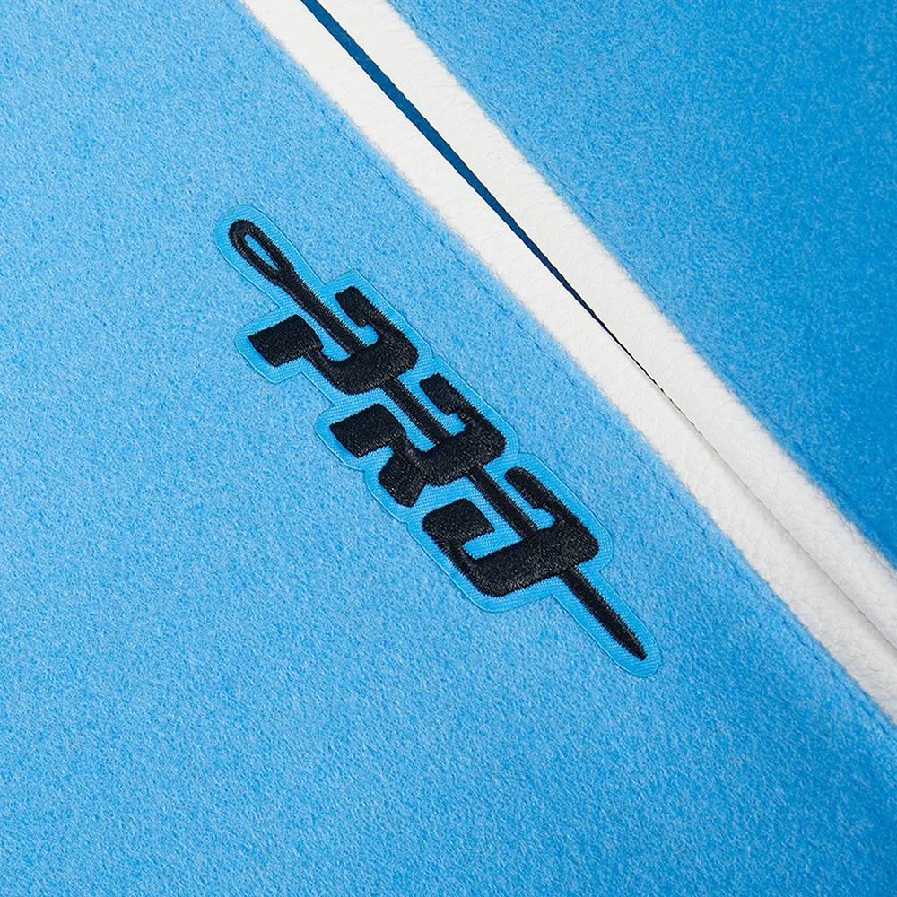 St. Louis Cardinals Diy Pick Stitch Blue Varsity Jacket - Image 8