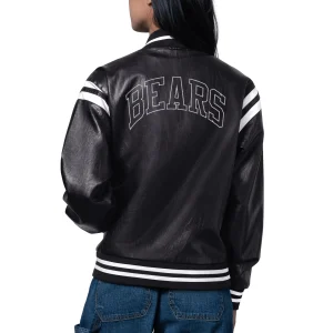 Alternative view of Woman’s Chicago Bears High Heat Black Jacket