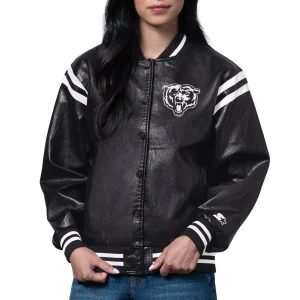 Woman’s Chicago Bears High Heat Black Jacket
