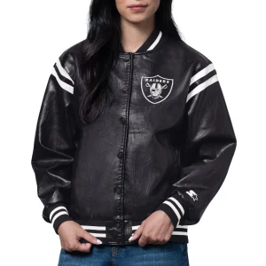 Woman’s Las Vegas Raiders High Heat Black Jacket